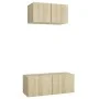 Juego de muebles de salón 2 piezas roble Sonoma de vidaXL, Muebles TV - Ref: Foro24-3079015, Precio: 74,15 €, Descuento: %