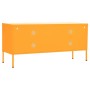 Mueble para TV de acero amarillo mostaza 105x35x50 cm de vidaXL, Muebles TV - Ref: Foro24-336236, Precio: 134,03 €, Descuento: %