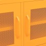 Mueble para TV de acero amarillo mostaza 105x35x50 cm de vidaXL, Muebles TV - Ref: Foro24-336236, Precio: 134,03 €, Descuento: %