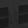 Mueble para TV de acero negro 105x35x50 cm de vidaXL, Muebles TV - Ref: Foro24-336241, Precio: 138,85 €, Descuento: %