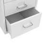 Armario archivador móvil metal gris 28x41x69 cm de vidaXL, Armarios archivadores - Ref: Foro24-335917, Precio: 73,34 €, Descu...