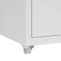 Armario archivador móvil metal gris 28x41x69 cm de vidaXL, Armarios archivadores - Ref: Foro24-335917, Precio: 73,34 €, Descu...
