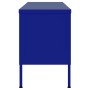 Mueble para TV de acero azul marino 105x35x50 cm de vidaXL, Muebles TV - Ref: Foro24-336235, Precio: 144,40 €, Descuento: %