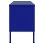 Mueble para TV de acero azul marino 105x35x50 cm de vidaXL, Muebles TV - Ref: Foro24-336235, Precio: 154,89 €, Descuento: %