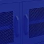 Mueble para TV de acero azul marino 105x35x50 cm de vidaXL, Muebles TV - Ref: Foro24-336235, Precio: 144,40 €, Descuento: %