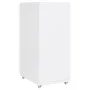 Armario archivador móvil metal blanco 28x41x69 cm de vidaXL, Armarios archivadores - Ref: Foro24-335916, Precio: 103,06 €, De...