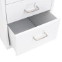 Armario archivador móvil metal blanco 28x41x69 cm de vidaXL, Armarios archivadores - Ref: Foro24-335916, Precio: 78,43 €, Des...