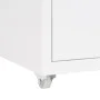 Armario archivador móvil metal blanco 28x41x69 cm de vidaXL, Armarios archivadores - Ref: Foro24-335916, Precio: 103,06 €, De...