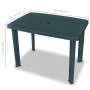 Set de mesa y sillas bistró de jardín 3 piezas plástico verde en Conjuntos de jardín | Comprar online en Foru.es
