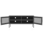 Mueble para TV de acero gris antracita 105x35x50 cm de vidaXL, Muebles TV - Ref: Foro24-336240, Precio: 136,20 €, Descuento: %