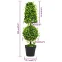 Planta de Boj artificial con macetero verde 100 cm de vidaXL, Flora artificial - Ref: Foro24-336513, Precio: 95,92 €, Descuen...