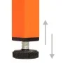 Mueble para TV de acero naranja 105x35x50 cm de vidaXL, Muebles TV - Ref: Foro24-336237, Precio: 160,03 €, Descuento: %