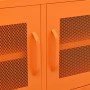 Mueble para TV de acero naranja 105x35x50 cm de vidaXL, Muebles TV - Ref: Foro24-336237, Precio: 153,83 €, Descuento: %