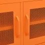 Mueble para TV de acero naranja 105x35x50 cm de vidaXL, Muebles TV - Ref: Foro24-336237, Precio: 160,03 €, Descuento: %