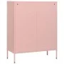 Pink steel drawer cabinet 80x35x101.5 cm by vidaXL, Drawers - Ref: Foro24-336202, Price: 177,10 €, Discount: %