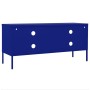 Mueble para TV de acero azul marino 105x35x50 cm de vidaXL, Muebles TV - Ref: Foro24-336226, Precio: 157,07 €, Descuento: %