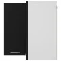 Armario colgante esquina madera de ingeniería negro 57x57x60 cm de vidaXL, Armarios de cocina - Ref: Foro24-806391, Precio: 7...