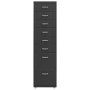 Armario archivador móvil metal antracita 28x41x109 cm de vidaXL, Armarios archivadores - Ref: Foro24-335923, Precio: 137,30 €...