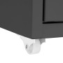 Armario archivador móvil metal antracita 28x41x109 cm de vidaXL, Armarios archivadores - Ref: Foro24-335923, Precio: 137,30 €...