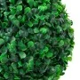 Planta de boj artificial forma de bola con maceta verde 90 cm de vidaXL, Flora artificial - Ref: Foro24-336512, Precio: 63,77...