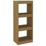 Estantería/divisor de espacios pino macizo miel 40x30x103,5cm de vidaXL, Librerías y estanterías - Ref: Foro24-808141, Precio...