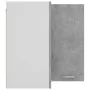 Armario colgante esquina madera de ingeniería gris hormigón de vidaXL, Armarios de cocina - Ref: Foro24-806394, Precio: 84,34...