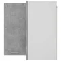 Armario colgante esquina madera de ingeniería gris hormigón de vidaXL, Armarios de cocina - Ref: Foro24-806394, Precio: 84,34...