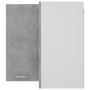 Armario colgante esquina madera de ingeniería gris hormigón de vidaXL, Armarios de cocina - Ref: Foro24-806394, Precio: 87,71...