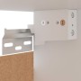Armario colgante esquina madera de ingeniería gris hormigón de vidaXL, Armarios de cocina - Ref: Foro24-806394, Precio: 87,71...