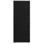 Armario archivador móvil metal negro 28x41x109 cm de vidaXL, Armarios archivadores - Ref: Foro24-335922, Precio: 136,60 €, De...