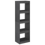 Estantería/divisor de espacios pino macizo gris 40x30x135,5cm de vidaXL, Librerías y estanterías - Ref: Foro24-808145, Precio...