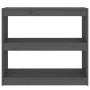 Estantería/divisor de espacios madera pino gris 80x30x71,5 cm de vidaXL, Librerías y estanterías - Ref: Foro24-808185, Precio...