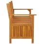 Banco de almacenaje madera maciza de acacia 148 cm de vidaXL, Bancos de jardín - Ref: Foro24-316743, Precio: 204,48 €, Descue...