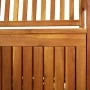 Banco de almacenaje madera maciza de acacia 148 cm de vidaXL, Bancos de jardín - Ref: Foro24-316743, Precio: 204,48 €, Descue...