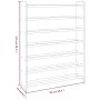 Mueble zapatero de madera contrachapada marrón 90x24x117 cm de vidaXL, Zapateros y organizadores de calzado - Ref: Foro24-327...