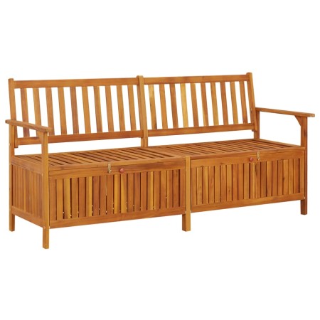Banco de almacenaje madera maciza de acacia 170 cm de vidaXL, Bancos de jardín - Ref: Foro24-316744, Precio: 264,11 €, Descue...