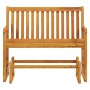 vidaxL Banco balancín de jardín 110 cm madera maciza acacia de vidaXL, Bancos de jardín - Ref: Foro24-316608, Precio: 159,65 ...