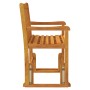 vidaxL Banco balancín de jardín 110 cm madera maciza acacia de vidaXL, Bancos de jardín - Ref: Foro24-316608, Precio: 159,65 ...