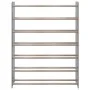 Mueble zapatero de madera contrachapada gris 90x24x117 cm de vidaXL, Zapateros y organizadores de calzado - Ref: Foro24-32735...