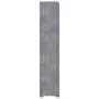 Mueble zapatero de madera contrachapada gris 90x24x117 cm de vidaXL, Zapateros y organizadores de calzado - Ref: Foro24-32735...