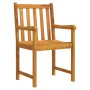 Sillas de jardín 2 unidades madera maciza de acacia de vidaXL, Sillas de jardín - Ref: Foro24-316609, Precio: 189,32 €, Descu...