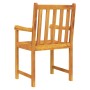 Sillas de jardín 2 unidades madera maciza de acacia de vidaXL, Sillas de jardín - Ref: Foro24-316609, Precio: 189,32 €, Descu...