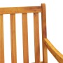Sillas de jardín 2 unidades madera maciza de acacia de vidaXL, Sillas de jardín - Ref: Foro24-316609, Precio: 189,32 €, Descu...