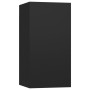 Set de muebles de salón TV 6 pzas madera de ingeniería negro de vidaXL, Muebles TV - Ref: Foro24-3078835, Precio: 246,15 €, D...
