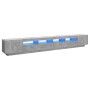Mueble para TV con luces LED gris hormigón 300x35x40 cm de vidaXL, Muebles TV - Ref: Foro24-3081928, Precio: 217,39 €, Descue...