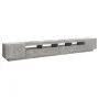 Mueble para TV con luces LED gris hormigón 300x35x40 cm de vidaXL, Muebles TV - Ref: Foro24-3081928, Precio: 222,05 €, Descue...