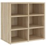 Muebles zapatero 2 uds color roble Sonoma 52,5x30x50 cm de vidaXL, Taquillas y armarios de almacenamiento - Ref: Foro24-80869...