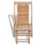 Tumbona de exterior con reposapiés bambú de vidaXL, Tumbonas - Ref: Foro24-41492, Precio: 90,41 €, Descuento: %