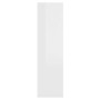 Mueble con espejo y LED blanco brillante 76x15x55 cm de vidaXL, Tocadores de baño - Ref: Foro24-808861, Precio: 65,41 €, Desc...