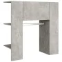 Mueble recibidor madera ingeniería gris hormigón 97,5x37x99 cm de vidaXL, Taquillas y armarios de almacenamiento - Ref: Foro2...